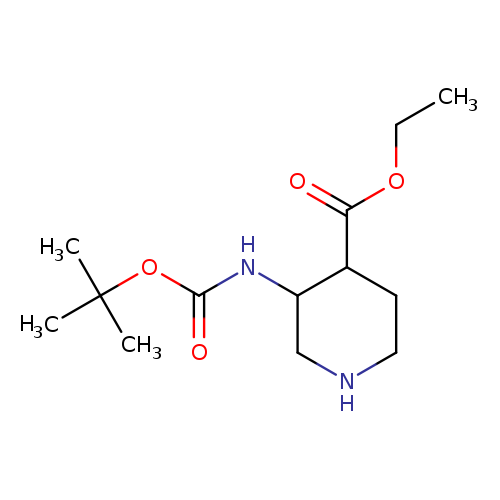 Ethyl 3-((tert-butoxycarbonyl)amino)piperidine-4-carboxylate