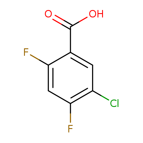 Benzoic acid, 5-chloro-2,4-difluoro-
