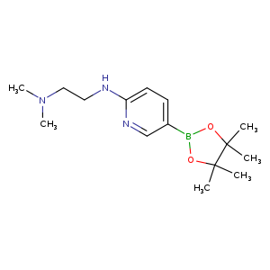 dimethyl(2-{[5-(tetramethyl-1,3,2-dioxaborolan-2-yl)pyridin-2-yl]amino}ethyl)amine