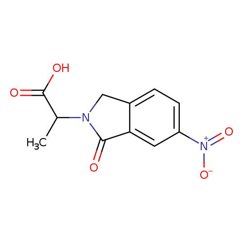 2-(6-Nitro-1-oxoisoindolin-2-yl)propanoic acid
