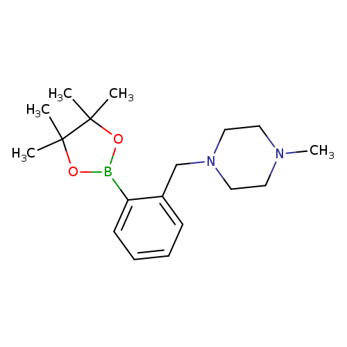 1-METHYL-4-[[2-(4,4,5,5-TETRAMETHYL-1,3,2-DIOXABOROLAN-2-YL)PHENYL]METHYL]-PIPERAZINE