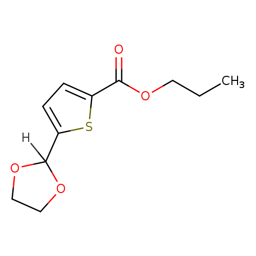 Propyl 5-(1,3-Dioxolan-2-yl)-2-thiophenecarboxylate