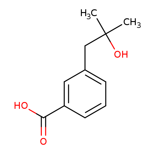 3-(2-hydroxy-2-methylpropyl)benzoic acid