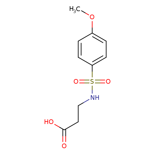 N-[(4-Methoxyphenyl)sulfonyl]-beta-alanine