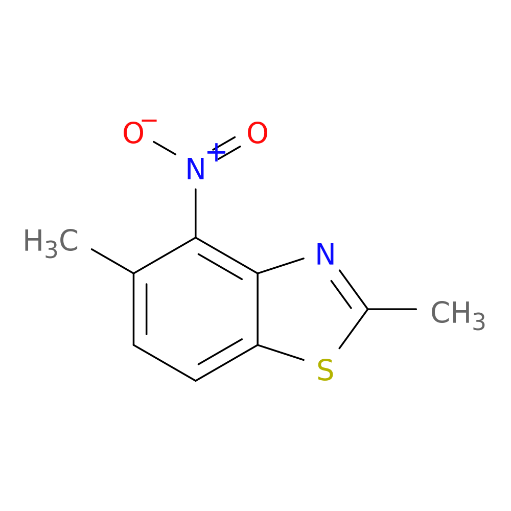 2,5-Dimethyl-4-nitrobenzo[d]thiazole
