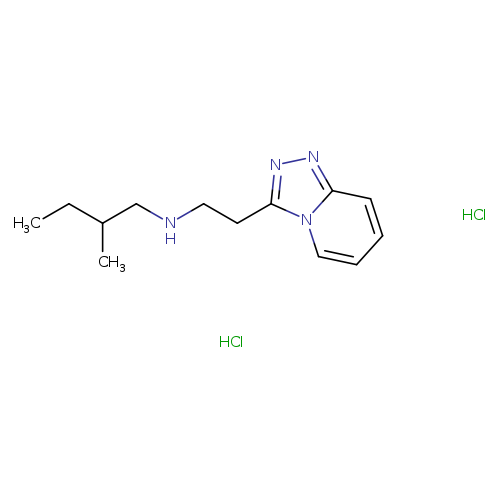 (2-methylbutyl)(2-{[1,2,4]triazolo[4,3-a]pyridin-3-yl}ethyl)amine dihydrochloride