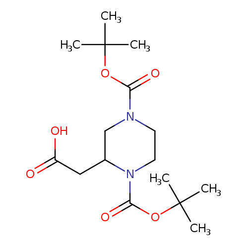 1,4-DI-BOC-2-PIPERAZINEACETIC ACID
