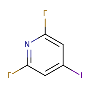 PYRIDINE, 2,6-DIFLUORO-4-IODO-