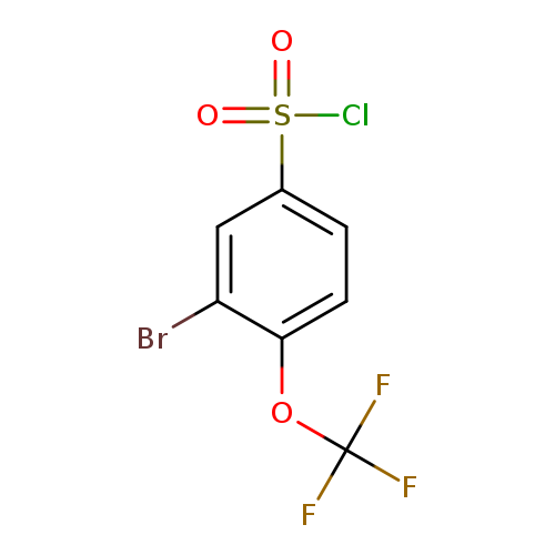 3-Bromo-4-(Trifluoromethoxy)benzene-1-sulfonyl chloride