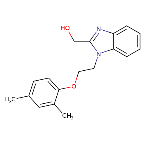 (1-(2-(2,4-dimethylphenoxy)ethyl)-1H-benzimidazol-2-yl)methanol