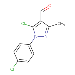 5-chloro-1-(4-chlorophenyl)-3-methyl-1H-pyrazole-4-carbaldehyde