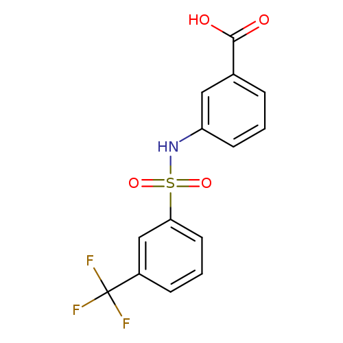 3-(3-TRIFLUOROMETHYLPHENYLSULFONAMIDO)BENZOIC ACID