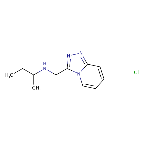 (butan-2-yl)({[1,2,4]triazolo[4,3-a]pyridin-3-ylmethyl})amine hydrochloride