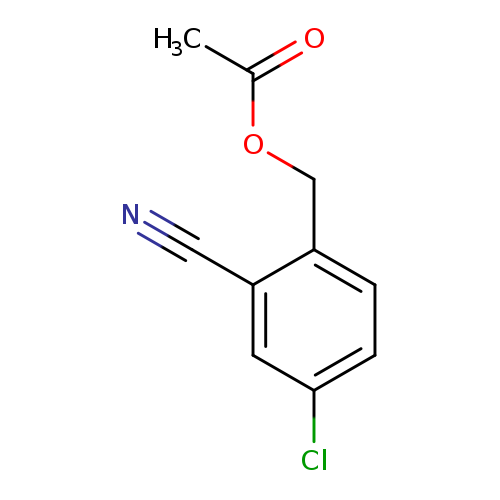 (4-chloro-2-cyanophenyl)methyl acetate