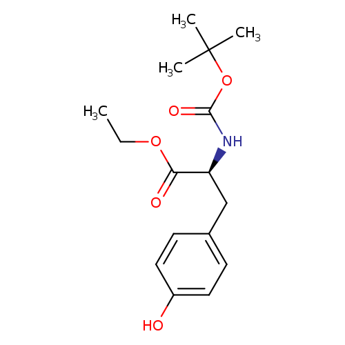 (S)-Ethyl 2-((tert-butoxycarbonyl)amino)-3-(4-hydroxyphenyl)propanoate