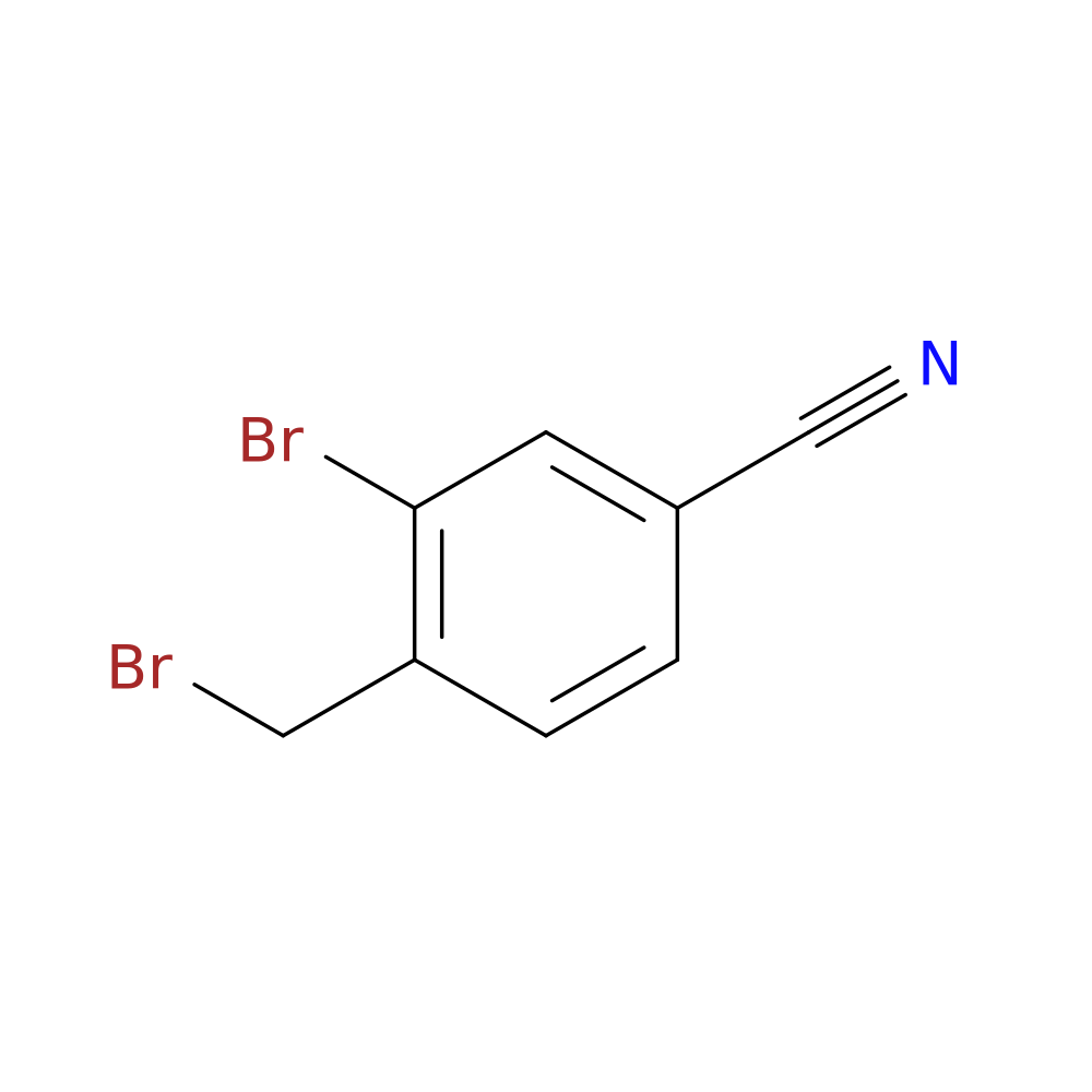 3-Bromo-4-(Bromomethyl)Benzonitrile