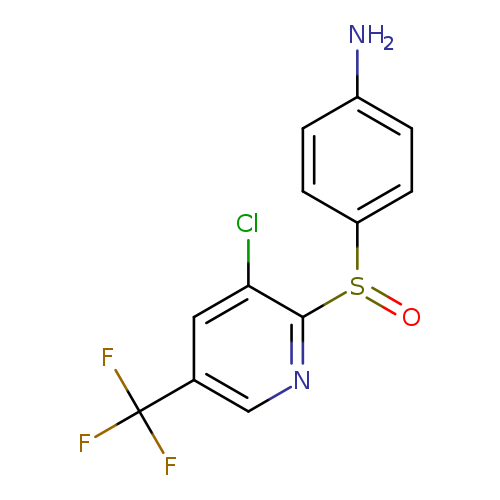 4-((3-Chloro-5-(trifluoromethyl)pyridin-2-yl)sulfinyl)aniline