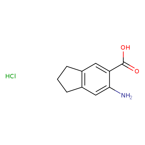 6-amino-2,3-dihydro-1H-indene-5-carboxylicacidhydrochloride