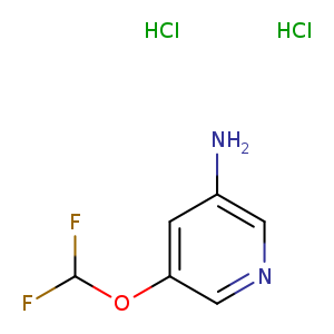 5-(DIFLUOROMETHOXY)PYRIDIN-3-AMINE DIHYDROCHLORIDE