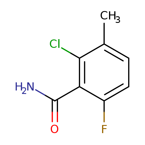 2-Chloro-6-fluoro-3-methylbenzamide