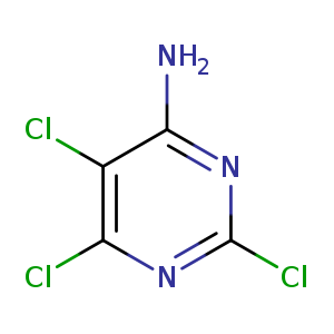 4-Pyrimidinamine, 2,5,6-trichloro-