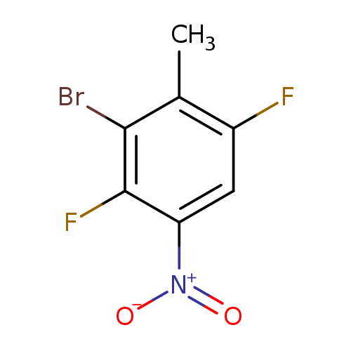 3-bromo-1,4-difluoro-2-methyl-5-nitrobenzene