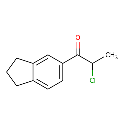 2-chloro-1-(2,3-dihydro-1H-inden-5-yl)propan-1-one