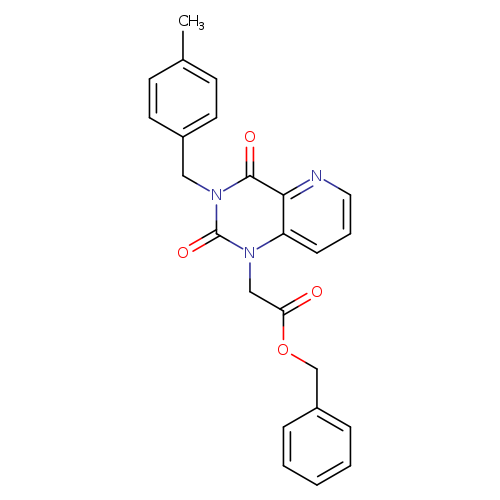 benzyl 2-{3-[(4-methylphenyl)methyl]-2,4-dioxo-1H,2H,3H,4H-pyrido[3,2-d]pyrimidin-1-yl}acetate