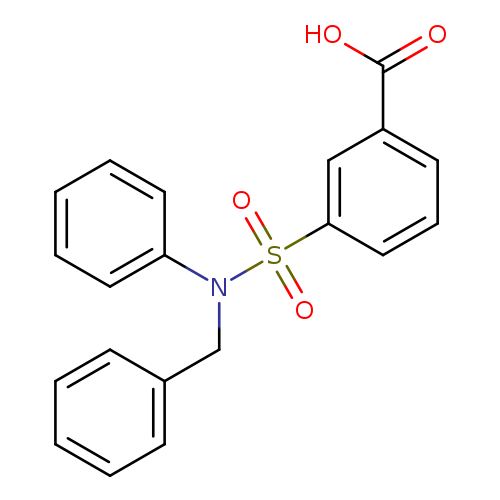 3-(Benzyl-phenyl-sulfamoyl)-benzoic acid