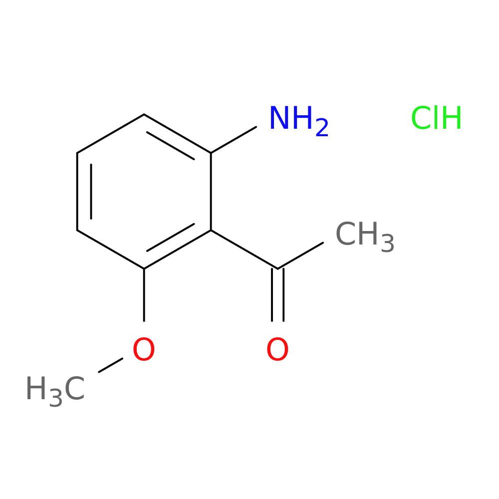 1-(2-amino-6-methoxyphenyl)ethan-1-one hydrochloride
