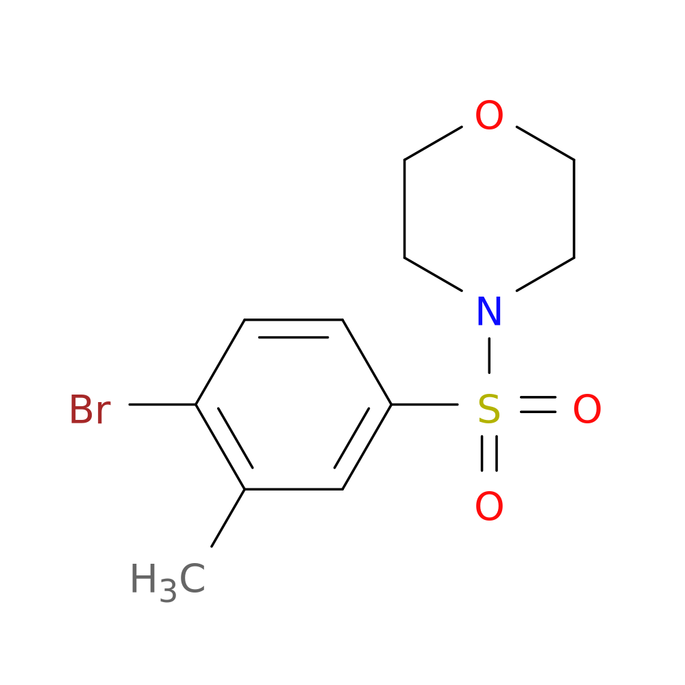 4-(4-Bromo-3-methylphenylsulfonyl)morpholine