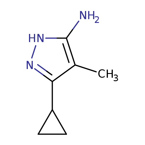 3-Cyclopropyl-4-methyl-1H-pyrazol-5-amine