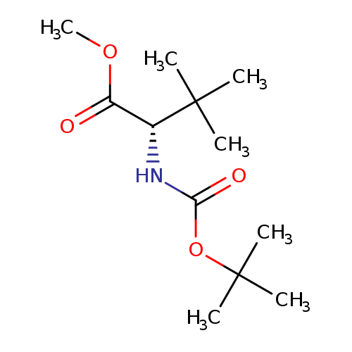 L-Valine, n-[(1,1-dimethylethoxy)carbonyl]-3-methyl-, methyl ester