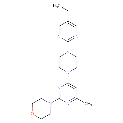 4-{4-[4-(5-ethylpyrimidin-2-yl)piperazin-1-yl]-6-methylpyrimidin-2-yl}morpholine