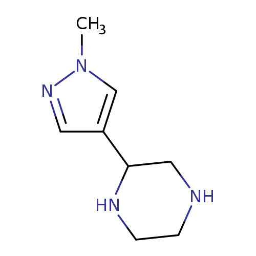 2-(1-methyl-1H-pyrazol-4-yl)piperazine