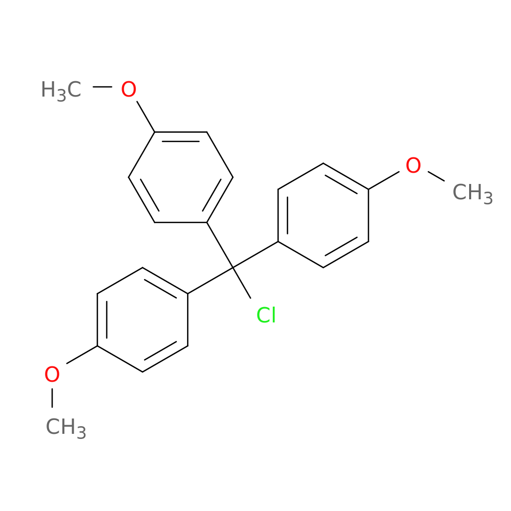4,4',4''-(Chloromethanetriyl)tris(methoxybenzene)