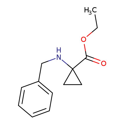 ethyl 1-(benzylamino)cyclopropanecarboxylate