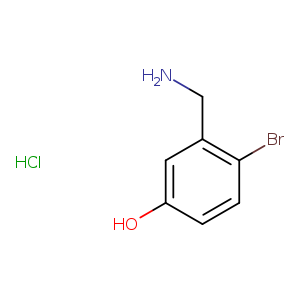 3-(aminomethyl)-4-bromophenol hydrochloride