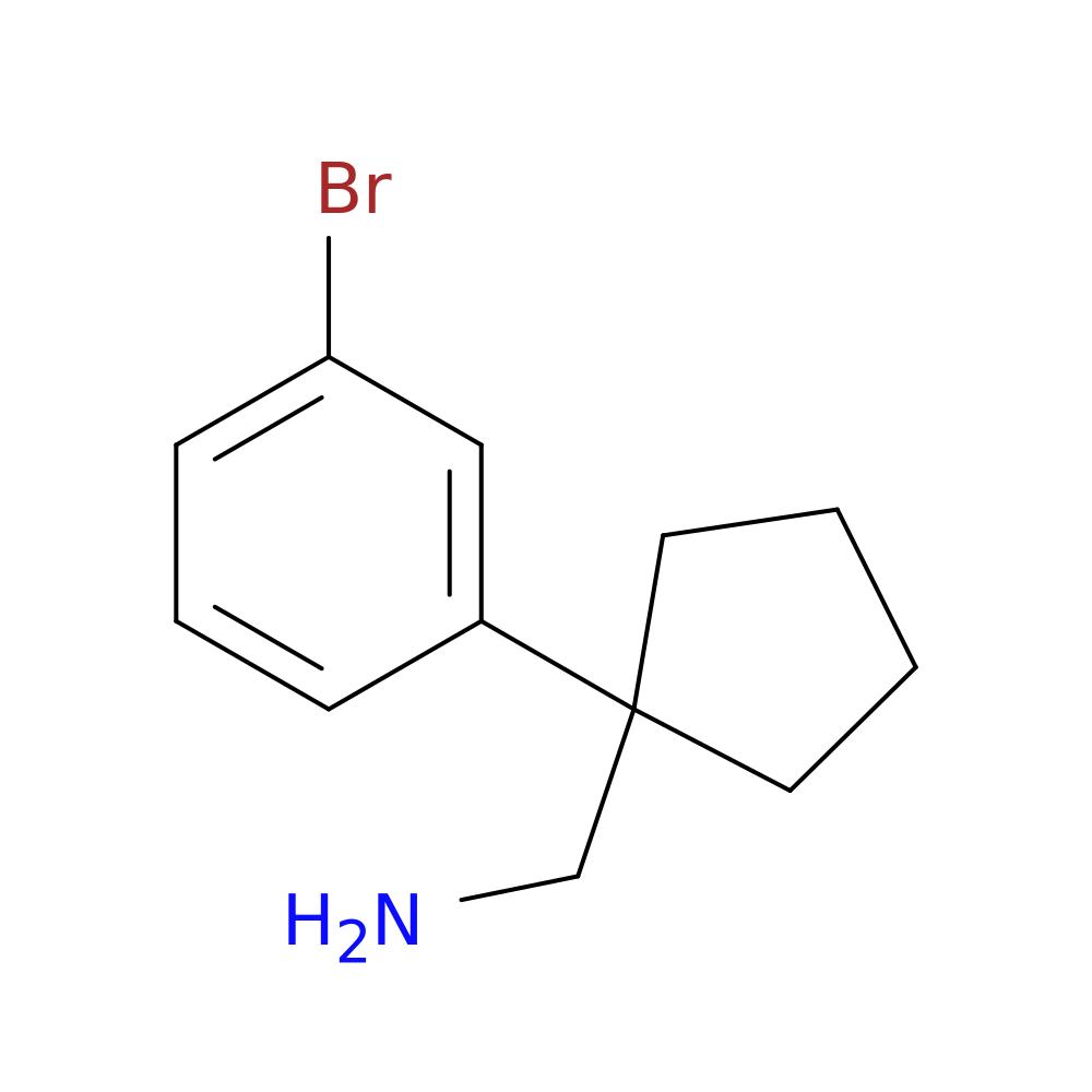 [1-(3-Bromophenyl)cyclopentyl]methanamine