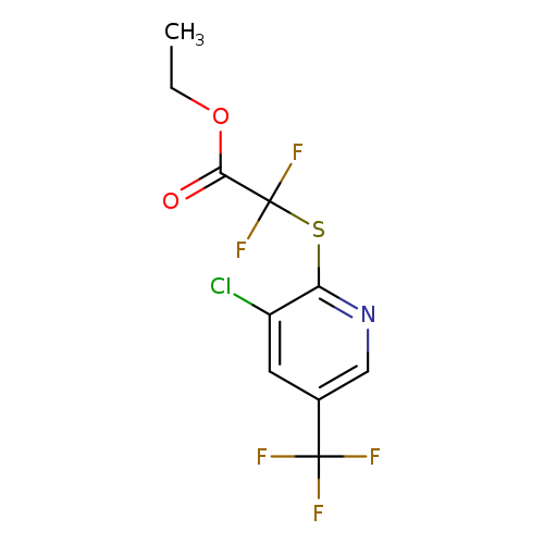 ethyl 2-{[3-chloro-5-(trifluoromethyl)pyridin-2-yl]sulfanyl}-2,2-difluoroacetate