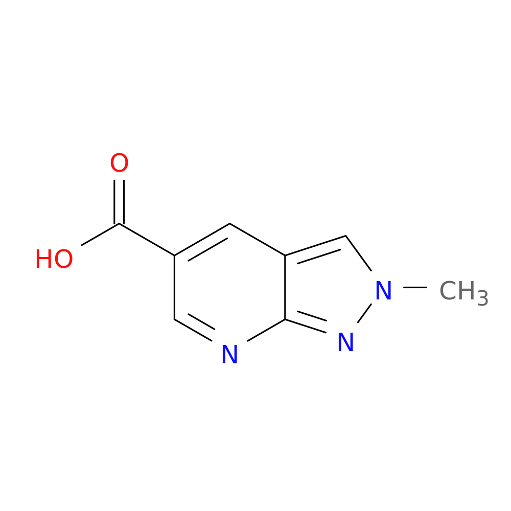 2-methyl-2H-pyrazolo[3,4-b]pyridine-5-carboxylic acid