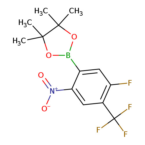 5-Fluoro-2-nitro-4-(trifluoromethyl)phenylboronic acid pinacol ester