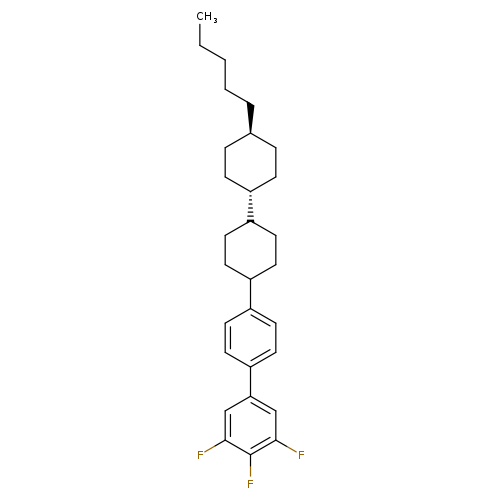 1,1'-Biphenyl, 3,4,5-trifluoro-4'-[(trans,trans)-4'-pentyl[1,1'-bicyclohexyl]-4-yl]-