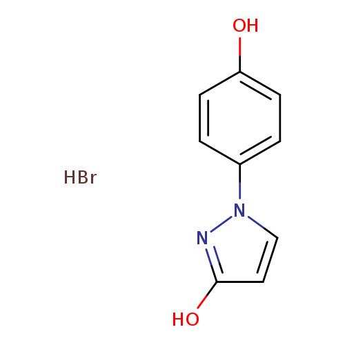 1-(4-hydroxyphenyl)-1h-pyrazol-3-ol hydrobromide