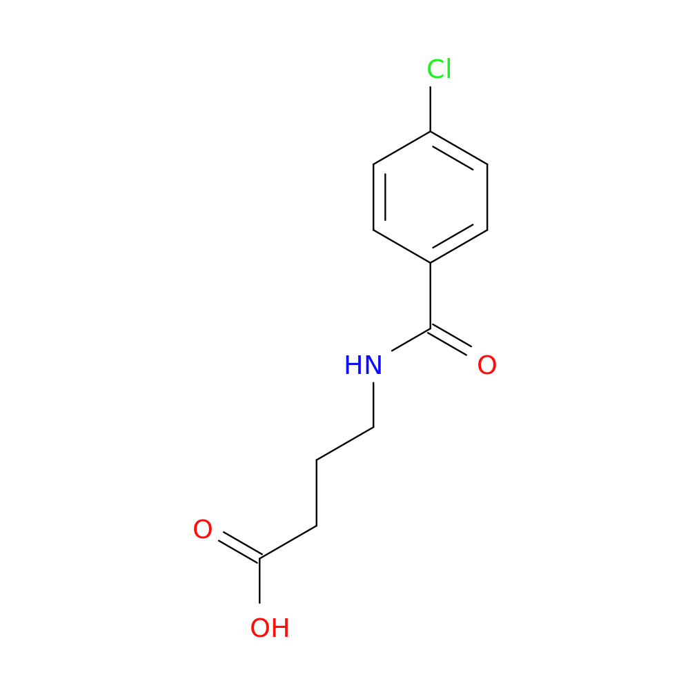 4-[(4-chlorophenyl)formamido]butanoic acid