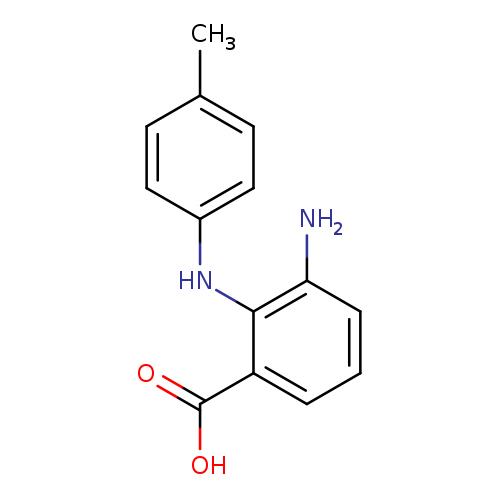 3-Amino-2-(4-methylphenylamino)benzoic acid