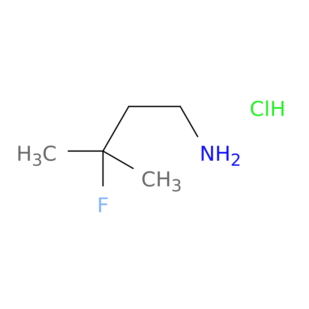 3-Fluoro-3-methylbutylamine hydrochloride