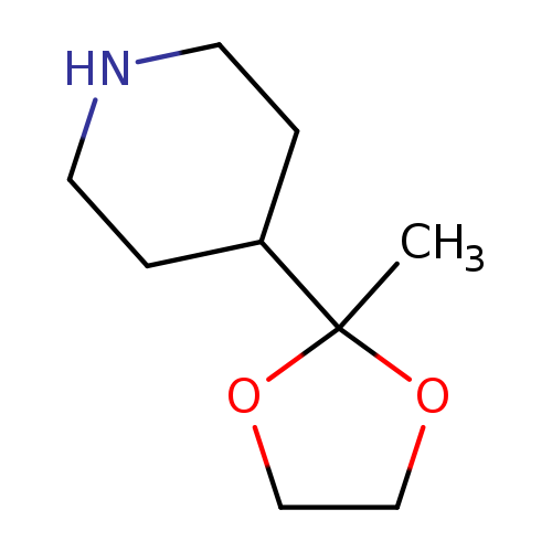 4-(2-methyl-1,3-dioxolan-2-yl)piperidine