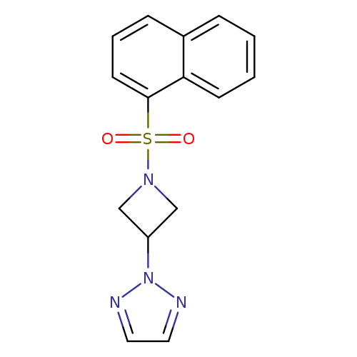 2-[1-(naphthalene-1-sulfonyl)azetidin-3-yl]-2H-1,2,3-triazole