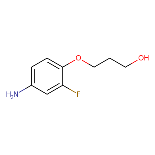 3-(4-Amino-2-fluorophenoxy)propan-1-ol